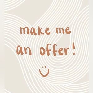 Make me an offer!🤍